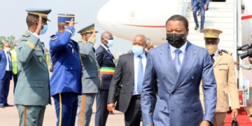 Faure Gnassingbé à Brazzaville