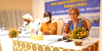 Lutte contre le choléra : les acteurs de riposte de plusieurs pays de la sous-région se forment à Lomé