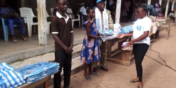 Canton de Baga : le PASKIT fait don de kits scolaires pour une 7ème fois