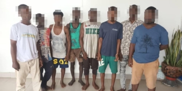 8 cambrioleurs ayant pour base le quartier Katanga arrêtés par la Police
