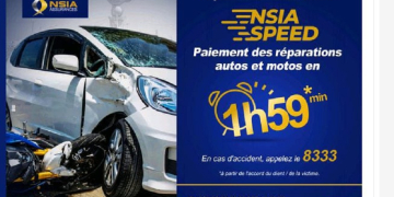 NSIA Speed  ou le paiement des réparations autos et motos en 1H 59 min
