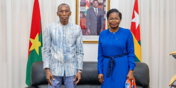 Echanges fructueux entre Victoire Tomegah et le premier ministre Burkinabé, Apollinaire Joachimson