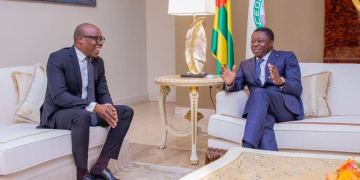 Une délégation du commissariat général du FEMUA avec à sa tête A&rsquo;SALFO reçue en audience par Faure Gnassingbé