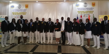 Gouverneur Claude Aguiar : « Nous sommes heureux de célébrer la jeunesse en portant officiellement sur les fonts baptismaux notre district Leo »