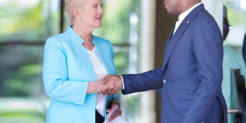 Entrepreneuriat agricole : tête à tête entre la directrice exécutive du PAM et Faure Gnassingbé