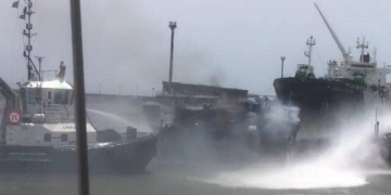 Explosion à bord du navire Deborah : le parquet de Lomé a ouvert une enquête