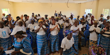 Campagne électorale 2024 : Les femmes de la commune3 dans Bassar mobilisées pour voter UNIR