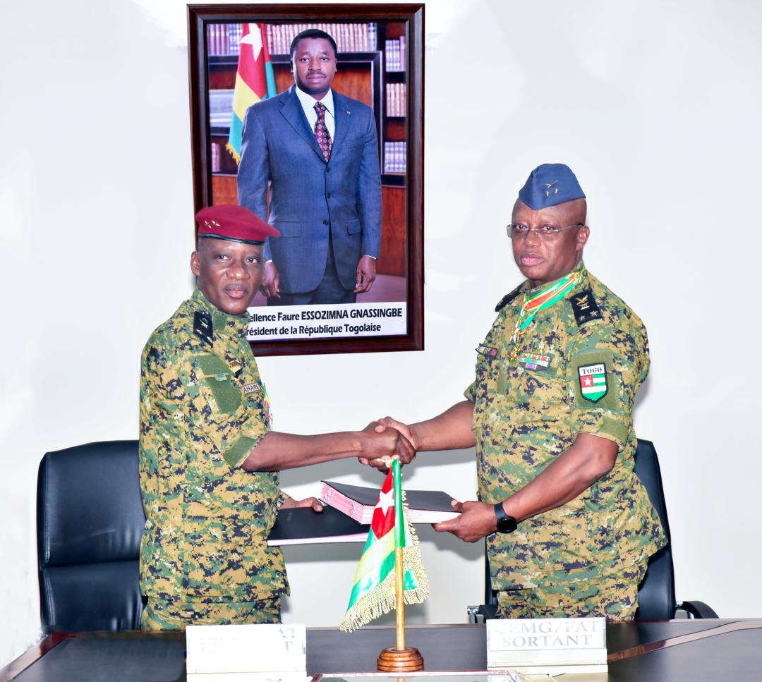 From the final employees of FAT, Brigadier General Allahare Dimini formally takes over
