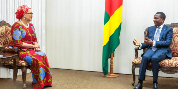 Adédzé a conféré avec Patricia Scotland, Secrétaire générale du Commonwealth des Nations