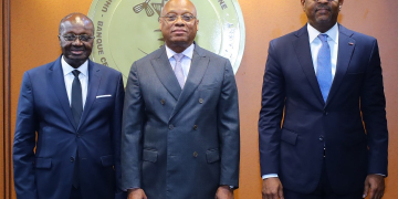 Le PCA et le Directeur général du DC/BR reçus par le Gouverneur de la BCEAO