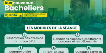 Une séance d&rsquo;information à l&rsquo;endroit des nouveaux bacheliers