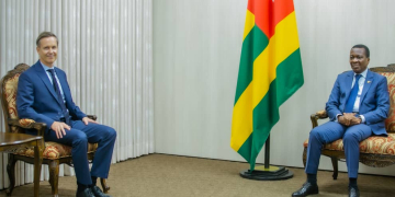 Kodjo Adédzé a conféré avec Gwilym Ceri Jones, nouvel Ambassadeur de l’UE au Togo