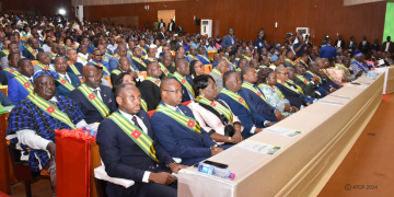 Assemblée nationale : Adama Bictogo et Gbèhounou Louis Vlavonou témoins de l’ouverture de la 2ème session ordinaire de l’année
