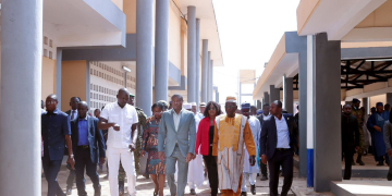 Faure Gnassingbé témoin de l’ouverture officielle des portes du nouveau marché de Sokodé