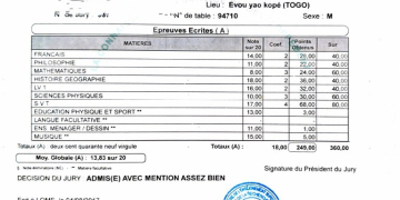 Résultats BEPC et BACI 2025 : modalités et délais pour contester les résultats