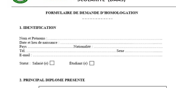Université de Lomé : ouverture des demandes d’homologation pour l’année  2026-2027