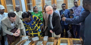 Patrimoine géologique : l’Université de Lomé inaugure sa salle de collection des fossiles