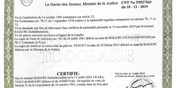 Certificat de nationalité : le gouvernement n&rsquo;organise aucune audience foraine gratuite
