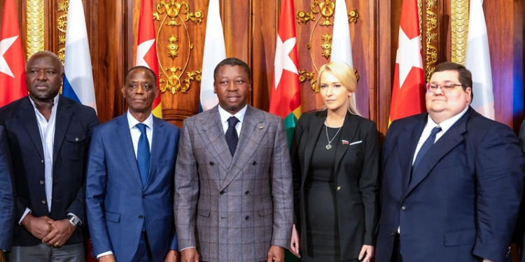 Coopération Togo-Russie : trois nouveaux instruments signés à Moscou